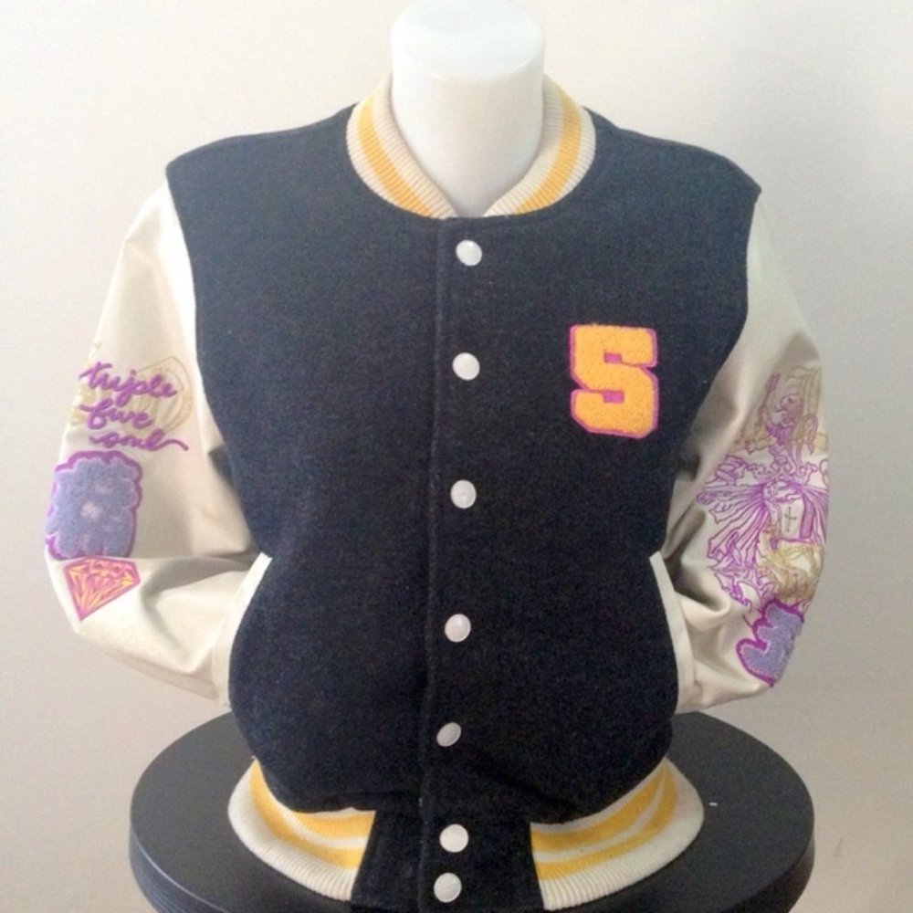 Rare triple 5 soul varsity jacket